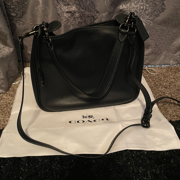 Coach Black Crossbody Bag - Picture 1 of 7